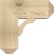 Ekena Millwork Olympic Craftsman Rough Sawn Bracket w/ Offset Brace, Douglas Fir, 8"W x 18"D x 18"H BKT0806X18X18OLY04RDF - alternate 3